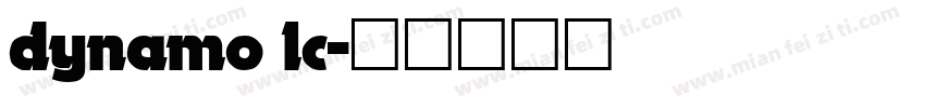 dynamo lc字体转换
